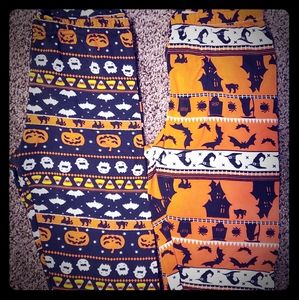 S/M spooky halloween leggings